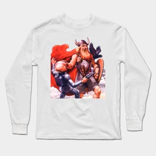 Viking Retro Vintage Long Sleeve T-Shirt